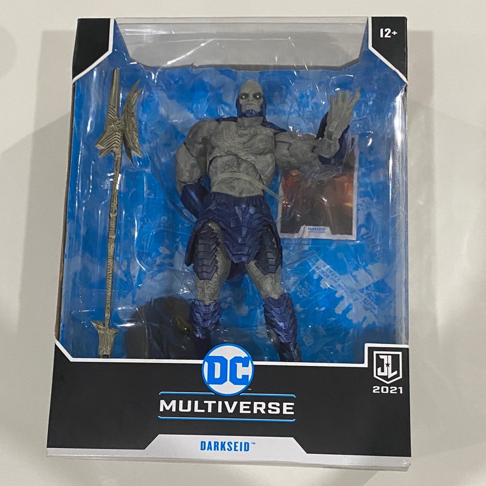 DC Darkseid Action Figure - Blue & Gray